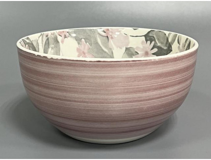 салатник 650 мл 14 см Ofelia pink