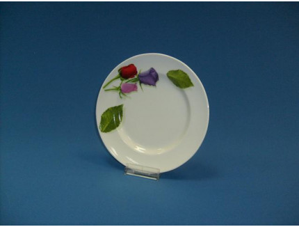 тарелка мелкая 265 мм (1/6) (королева цветов)